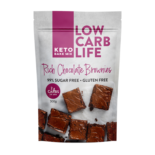 LOW CARB LIFE Rich Chocolate Brownies Keto Bake Mix